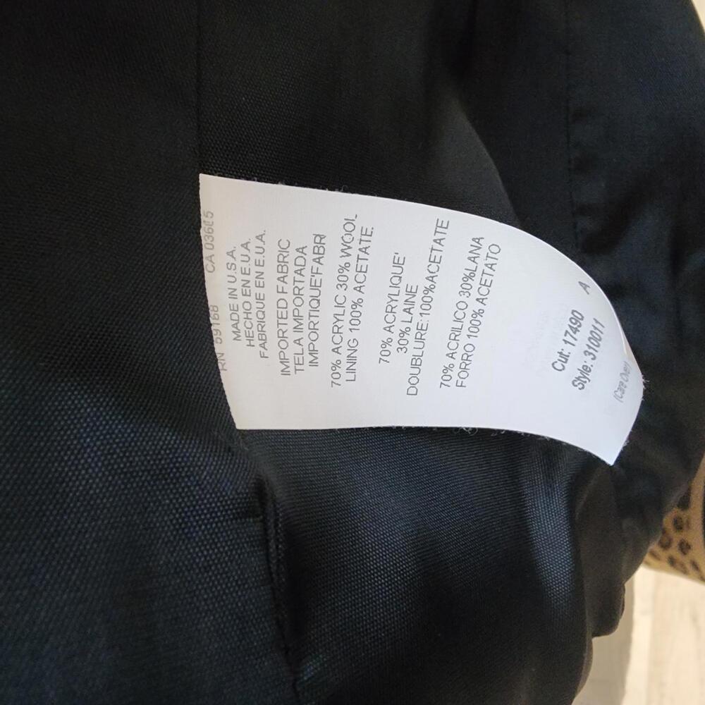 LKNW Karen Kane Black White blazer Jacket 4 this is so adorable - Picture 6 of 7